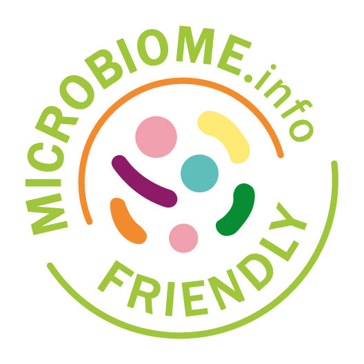 We are microbiome friendly certified!